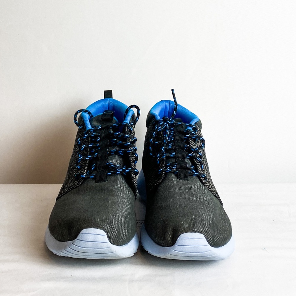 NIKE Roshe Run Mid City Pack Paris Sneakerboot Anthracite - Picture 6 of 11